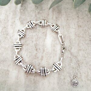 925 Sterling Silver Chain Link Bracelet Modern Trendy Link Bracelet